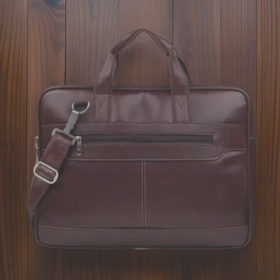 house of common Men & Women Brown Messenger Bag