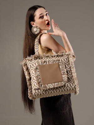 ENSAC Women Brown Tote