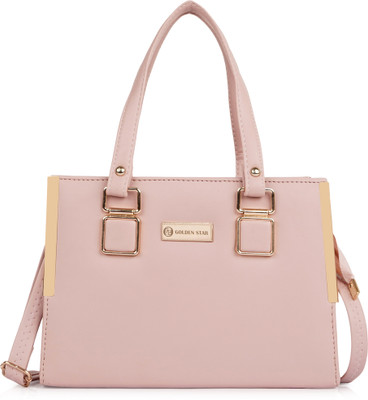 Golden Star Women Pink Messenger Bag
