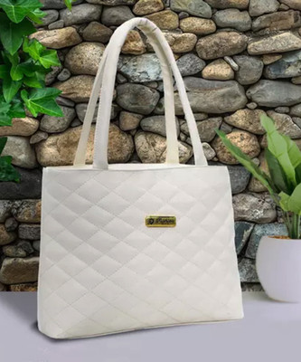 Plama Women White Handbag