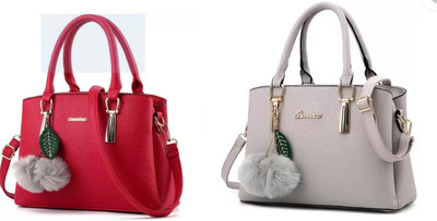 the monaina ceapt Women Red Shoulder Bag(Pack of: 2)