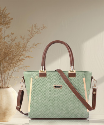 Fiesto fashion Women Green Hand-held Bag