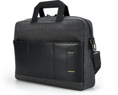 Mokobara Men & Women Grey Messenger Bag