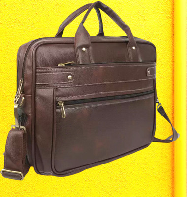 house of common Men & Women Brown Messenger Bag