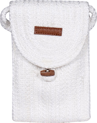 ENSAC White Sling Bag Sling Bags For Ladies & Girls