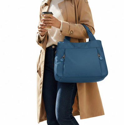 Reprox Women Blue Handbag