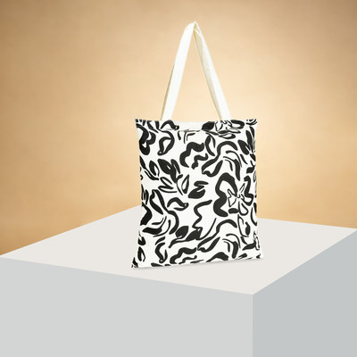 Forever Glam By Pantaloons Women White, Black Hand-held Bag