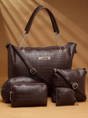 LaFille Women Brown Hand-held Bag
