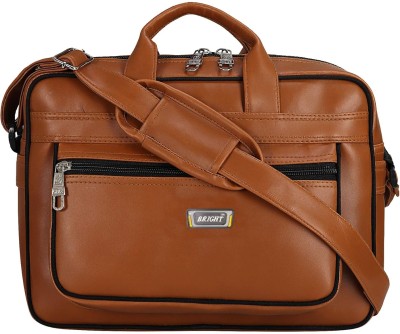 Bright Luggage Men Tan Messenger Bag