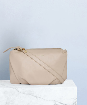 Caprese Women Beige Sling Bag