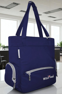 Wildmoda Women Blue, Grey Shoulder Bag