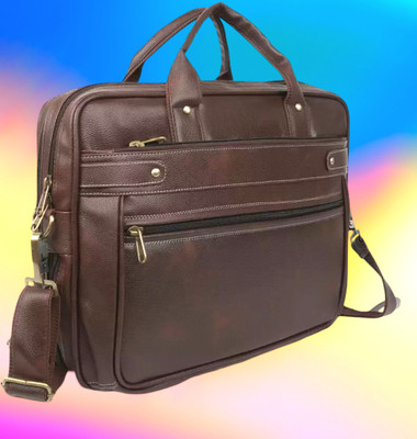 JairaJ Men & Women Brown Messenger Bag