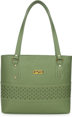 claspNclutch Women Green Hand-held Bag