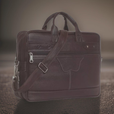 Shivra Men & Women Brown Messenger Bag