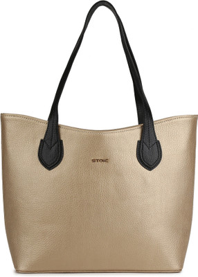 STOIC Women Gold Shoulder Bag