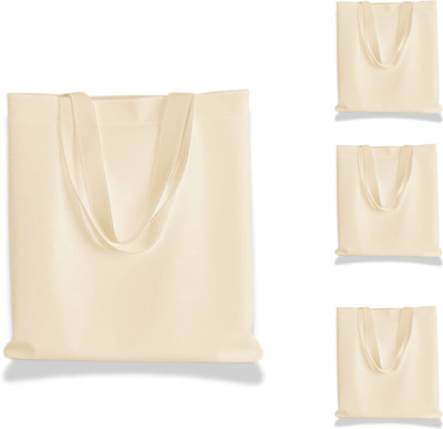 prageet Women Beige Tote(Pack of: 4)