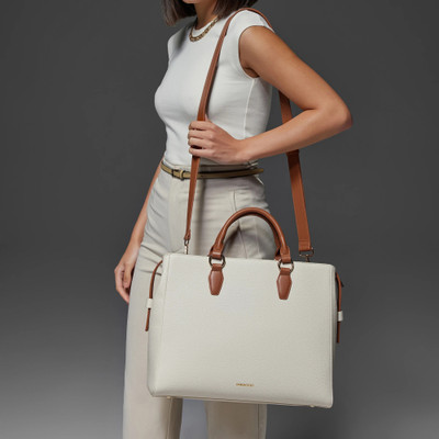 Miraggio Women White Tote
