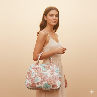 Ak Dream Women Blue, White Messenger Bag