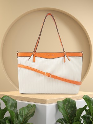 Caprese Women White Satchel