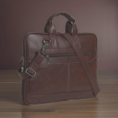 Shivra Men & Women Brown Messenger Bag