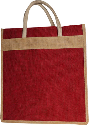 Jharcraft Men & Women Maroon Hand-held Bag