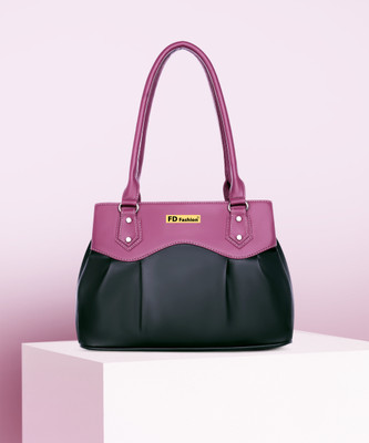 FD FASHION Women Black, Purple Shoulder Bag