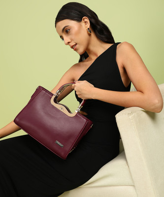 Lookout Fashion Women Maroon Shoulder Bag