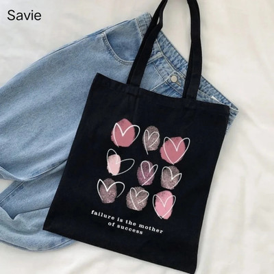 SAVIE Women Black Tote
