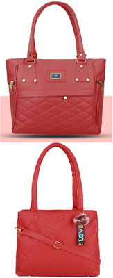 KSC Women Maroon, Red Handbag