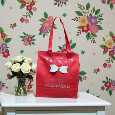 MS COLLECTIONS Women Red Tote