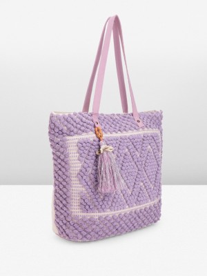 ANOUK Women Purple Tote