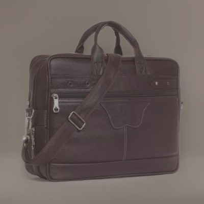 JairaJ Men & Women Brown Messenger Bag