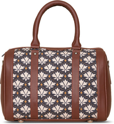 ZOUK Women Black, Brown Handbag
