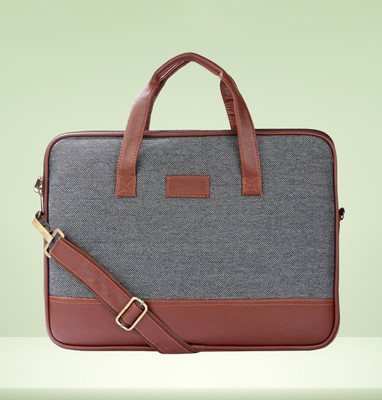 ZipCraze Men & Women Brown, Grey Messenger Bag