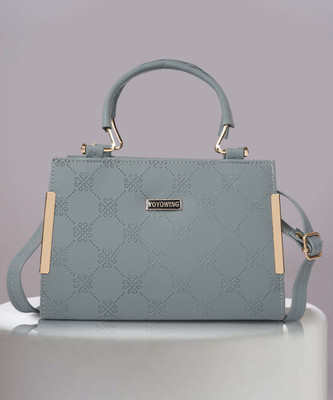 YOYOWING Women Grey Handbag