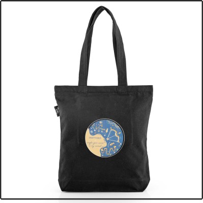 UpTown Folks Men & Women Black Tote