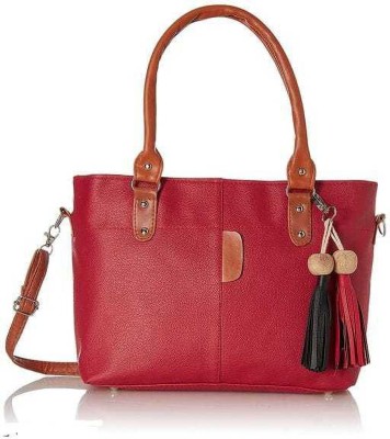 Sai Collections Women Red Tote