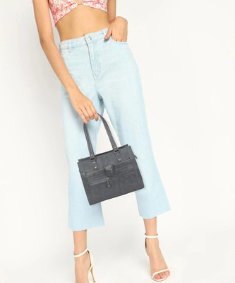Lazzaroo Women Grey Shoulder Bag