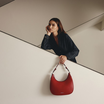 Miraggio Women Red Shoulder Bag