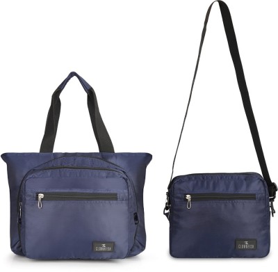 The CLOWNFISH Women Blue Messenger Bag(Pack of: 2)