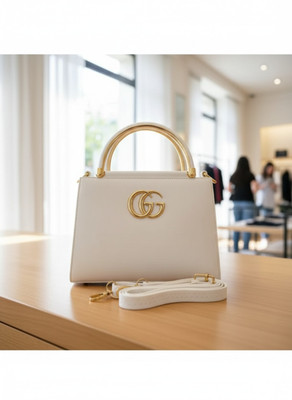 SaheliKart Women White Sling Bag