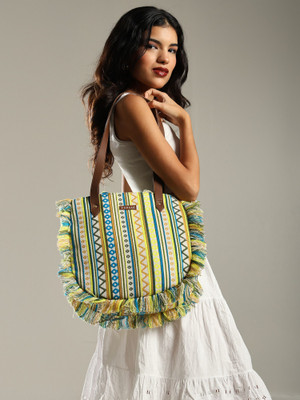 ENSAC Women Green Tote