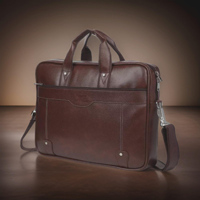 house of common Men & Women Brown Messenger Bag