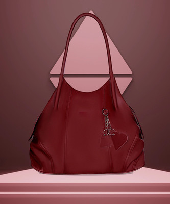 cretour Women Maroon Shoulder Bag