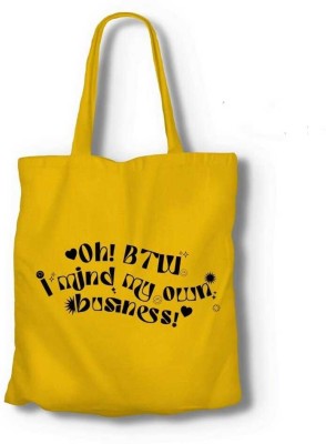 Mahi Enterprises Women Yellow Tote