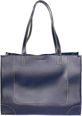 Classy Women Women Blue Handbag(Pack of: 2)