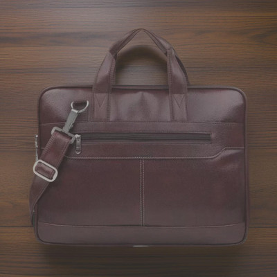 Shivra Men & Women Brown Messenger Bag