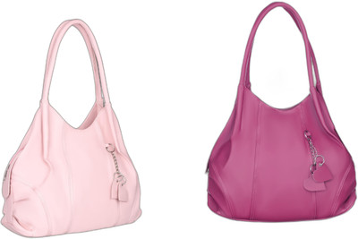 High Gravity Women Pink, Pink Shoulder Bag(Pack of: 2)