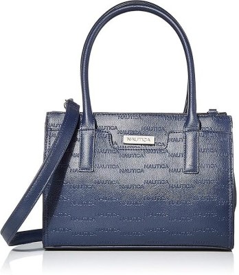 NAUTICA Women Blue Satchel