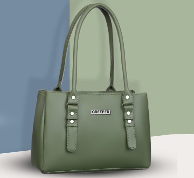 CREEPER Women Green Shoulder Bag